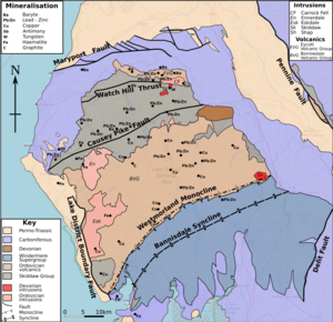 Lake District Geology Map