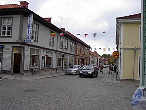 Kungsgatan in Lindesberg