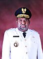 Lukas Enembe Official Portrait as Governor of Papua Province