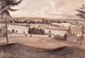 MIKAN 2836296 Fort Henry, Point Frederick and Tete du Pont Barracks, Kingston, from the old redoubt