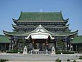 Main temple of the City of the Eight Symbols (八卦城), the holy see of Weixinism (唯心教) in Hebi (鹤壁市), Henan, China