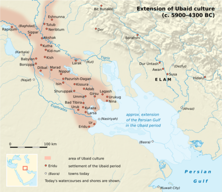 Map Ubaid culture-en