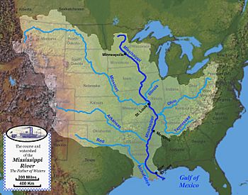 Mississippi watershed map 1