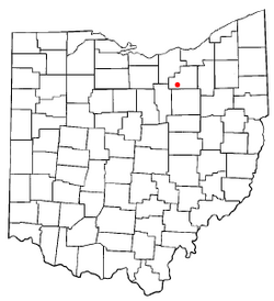 Location of Lodi, Ohio