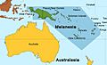 Oceania UN Geoscheme - Map of Melanesia cropped