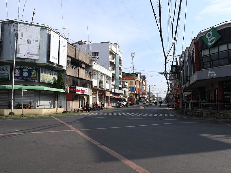 Ozamiz Poblacion, Bernard Avenue-JP Rizal eastbound (Ozamiz, Misamis Occidental; 10-16-2023)