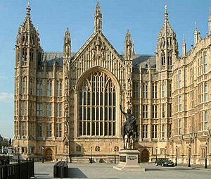 Palace of Westminster Westminster Hall south