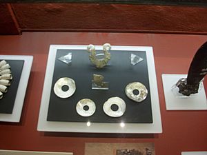 Piezas de oro mexicas del Museo del Templo Mayor, CDMX