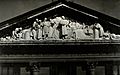Policlinico Umberto I, Rome; the tympanum sculptures Wellcome V0030919
