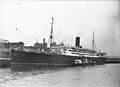 RMS FRANCONIA at West Circular Quay in Sydney (8266248782) (cropped)
