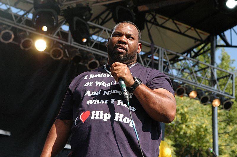 Raekwon at the Pitchfork Music Festival