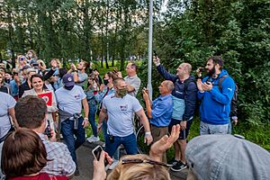 Rally in support of Tsikhanouskaya in Minsk (30 July 2020) - 51