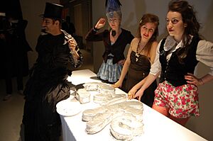Rob Wynne, Cake Cake, with Lidia Bastianich, Brooks Headley of Del Posto, Tabboo! and the Delusional Downtown Divas