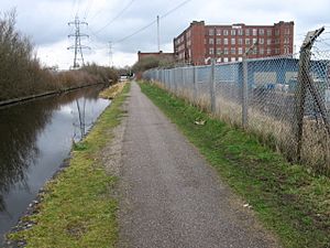Rochdale Canal near Middleton Junction - geograph.org.uk - 1201992