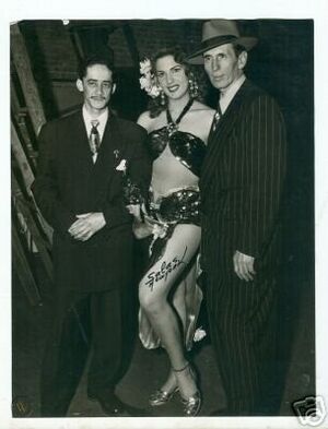 Rosa Carmina, Juan Arol y Gilberto Gonzalez, circa 1950s