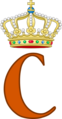Royal Monogram of Prince Constantijn of the Netherlands