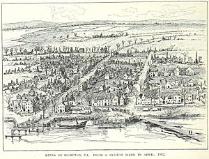 Ruins of Hampton, 1862