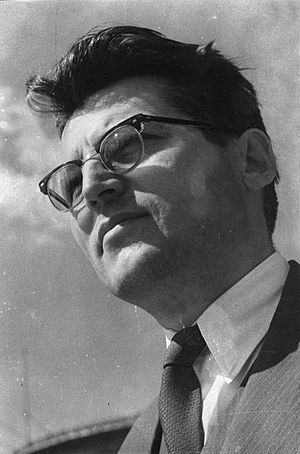 S.Kragujevic, Dobrica Cosic 1961.JPG