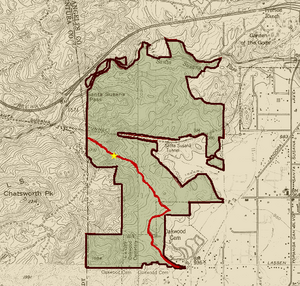 Santa Susana State Historic Park Map