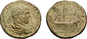 Sestertius-Caracalla-Circus Maximus-RIC 0500a