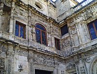 Seville Town Hall, detail view