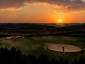 Shriver Circle & Mound City solstice sunrise HRoe 2019sm