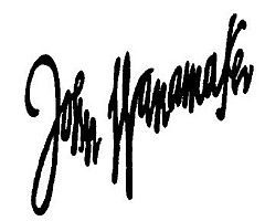Signature of John Wanamaker