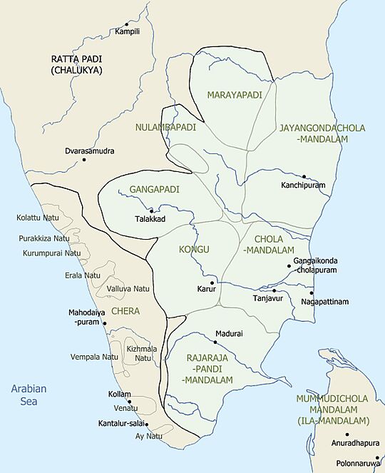 South India in early 11th century AD