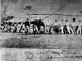 StateLibQld 1 50240 Troopers at Dagworth Station during the Shearer's Strike in 1894