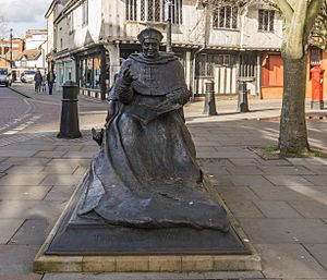 Statue of Thomas Wolsey - Ipswich