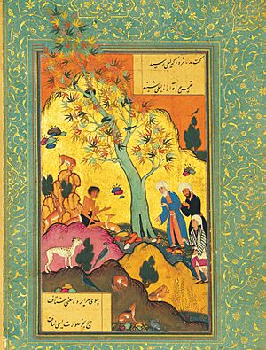 Story of Mejnun - in wilderness