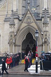 Ted Rogers funeral 1