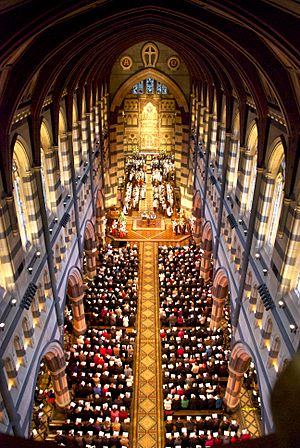 The Inauguration of St Paul's Cathedral Melbourne