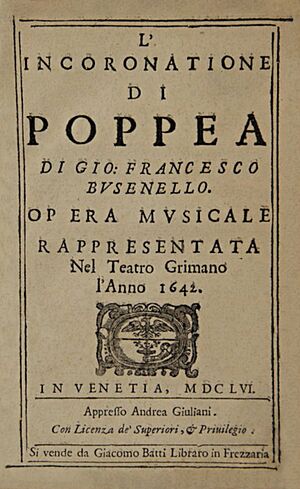 Title page of the 1656 libretto of L'incoronazione di Poppea.jpg