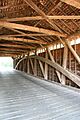 Utica Covered Bridge interior