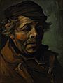 Vincent van Gogh - Head of a peasant - Google Art Project