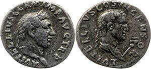 Vitellius, denarius, 69, RIC I 99