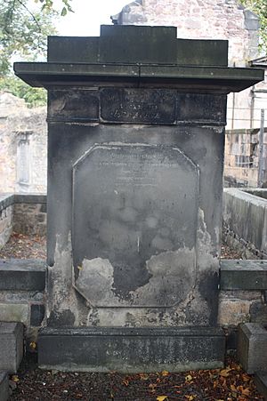 William Creech's grave, Greyfriars Kirkyard