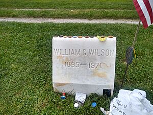 William Griffith Wilson gravestone