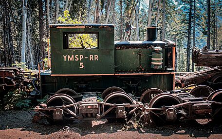 Yosemite Mountain Sugar Pine Railroad -5