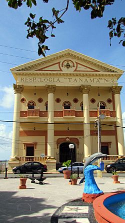 Respetable Logia Tanamá building in Arecibo
