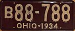 1934 Ohio license plate.JPG