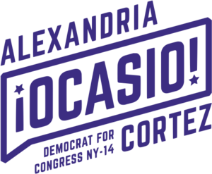 AOC for Congress 2018 logo