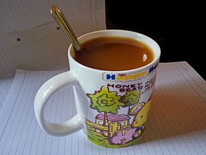 A mug of Tenom coffee