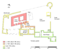 Aberdour Castle plan