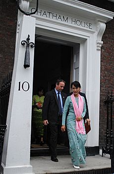 Aung San Suu Kyi at Chatham House