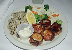 Bacon Wrapped Scallops