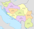 Banovinas of the Kingdom of Yugoslavia 1929–1939