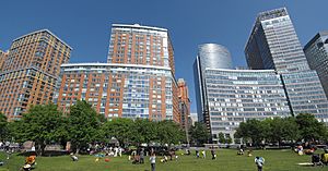 Battery Park City panoramic