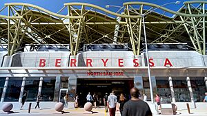 Berryessa-North San Jose BART Station Front Entrance